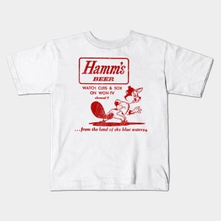 Hamm's Beer -  Faded Style Kids T-Shirt